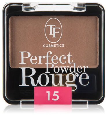 TF cosmetics Румяна для лица Perfect Powder Rouge 15 капучино румяна 15