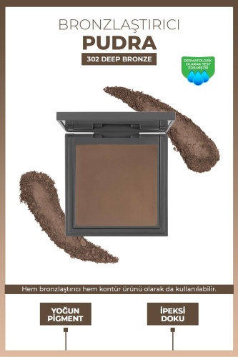 Alix Avien BRONZING POWDER бронзер 302 Deep Bronze