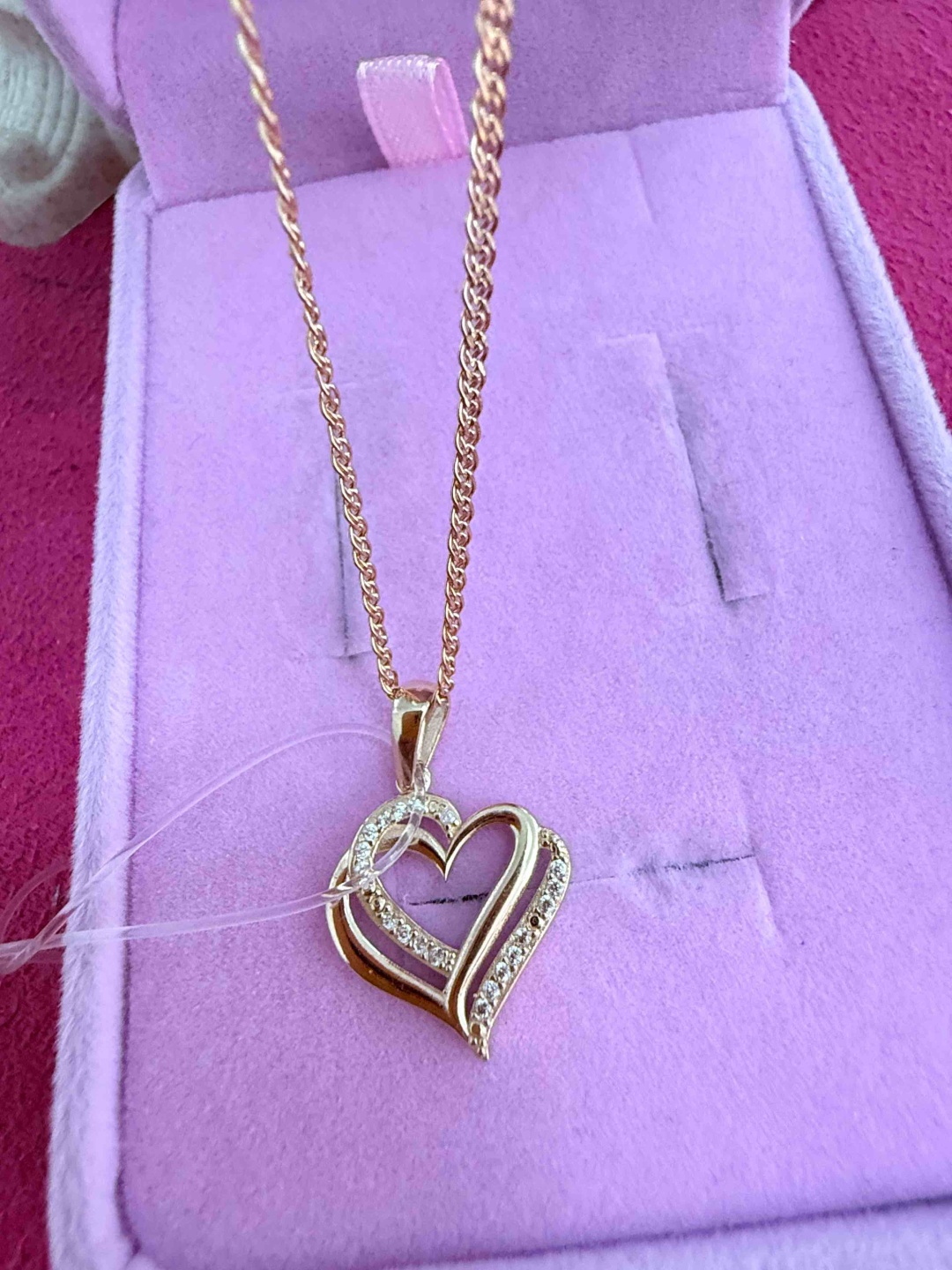 SADIYA 088644385 вес 2.97 г золото, фианит