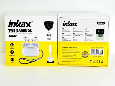 Наушники Inkax T05ANC-U белый