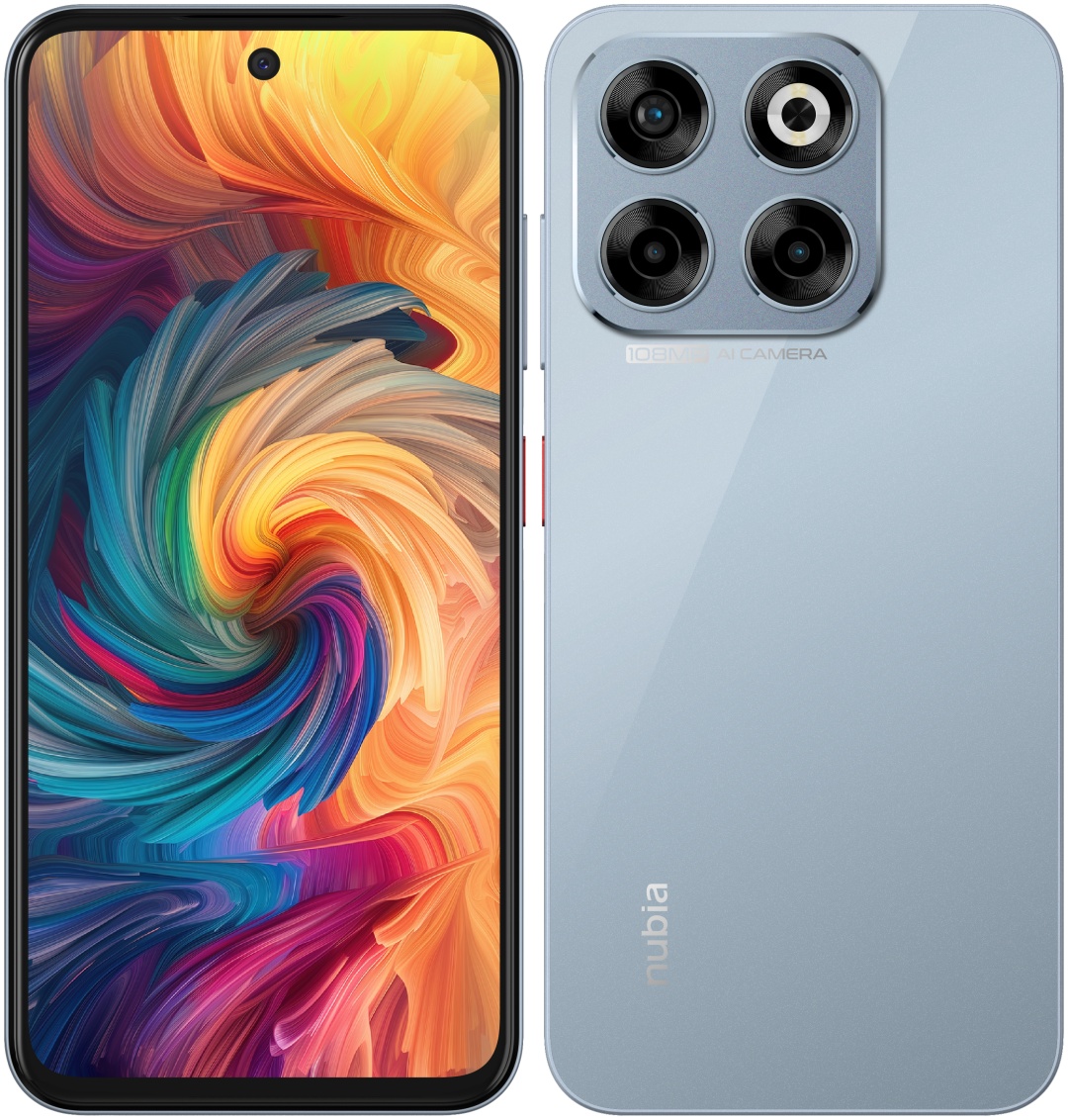 Смартфон ZTE Nubia V70 8 ГБ/256 ГБ серый