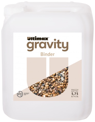 Ultimax Gravity-Клей для каменного ковра готовый 5.75 кг