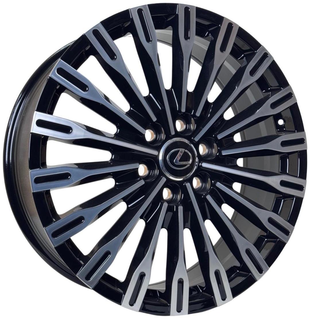 Wheels 3442FDD 8x22/6x139.7 D95.1 ET55 4 диска черный, хром