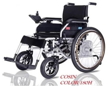 COSIN COLOR электроприставка складной 30245698_435473595 Инвалидная коляска электр.,30 kг, COSIN COLOR 180H, 24v 500w (2*250w). Аккум. гелевый 24v 12a/h 50 x 46