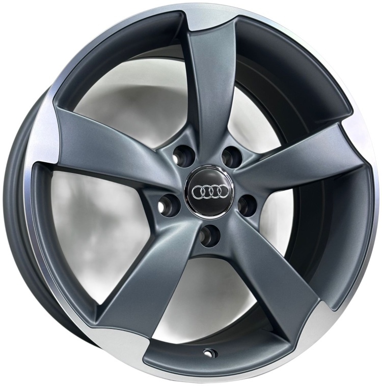 Top Grade 357WW 7.5x17/5x112 D66.56 ET35 4 диска серебристый, графит матовый