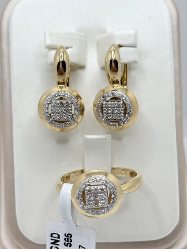 DARA DIAMOND SET5178 вес 6.97 г золото, бриллиант