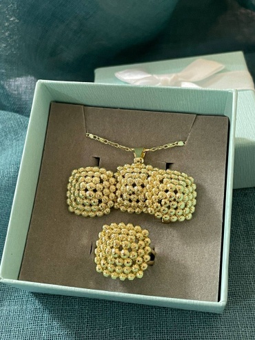 Набор Jewelry бижутерный сплав, без вставок