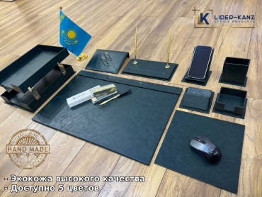 Набор для руководителя LK MAG-15-GRE, предметов 15 шт, зеленый