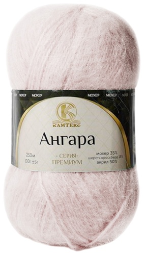Моток КАМТЕКС Ангара 143 - Нежный румянец 250 м 100 г