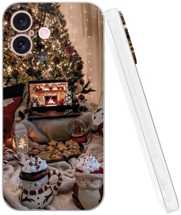 Чехол Mcover для Apple iPhone 16 рисунок