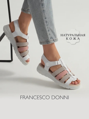 Сандалии FRANCESCO DONNI бежевый