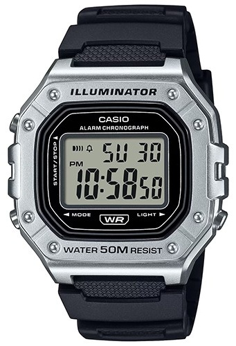 Кварцевые CASIO W-218HM-7AVEF полимер