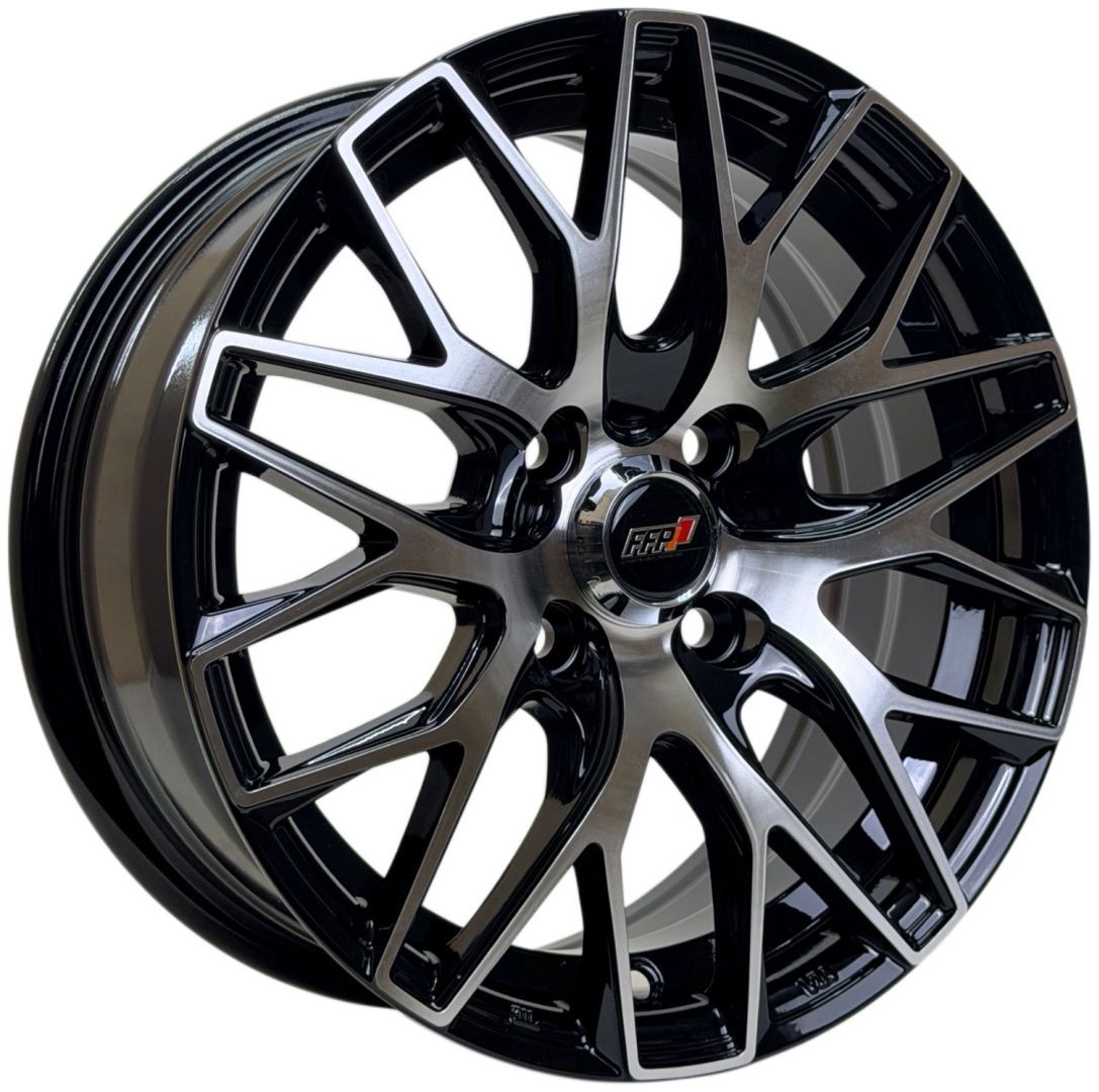Wheels D2854DD 6x14/4x100 D67.1 ET35 4 диска черный, хром