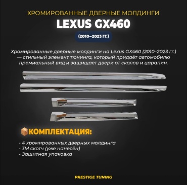 30388477_GX-DOOR-14-MLD для Lexus GX 460 2010 серый
