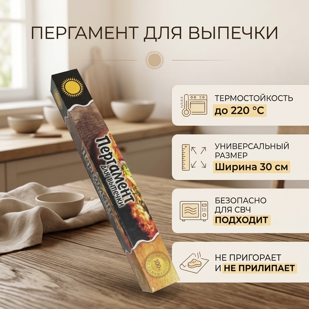 Бумага для выпечки 155087 для выпечки
