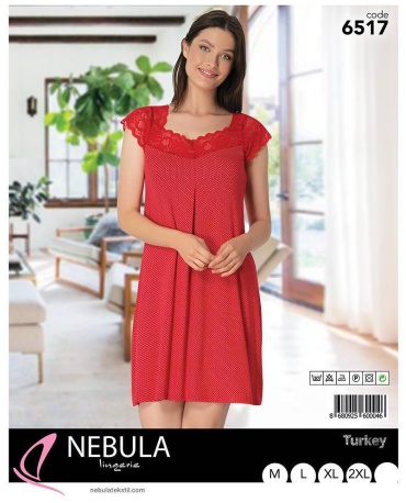 Ночная сорочка Nebula Lingerie красный