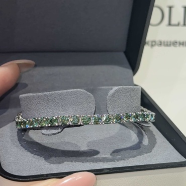 Ipekyolu Jewellery Бр.му/7472/КМ длина 16 см, вес 8.5 г серебро, плетение теннис