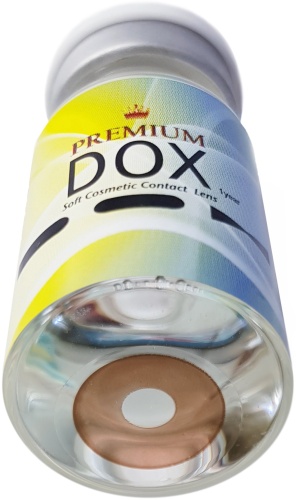 Контактные линзы DOX NATURAL Brown -1 кривизна 8.6 на год 2 шт