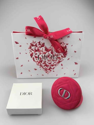 Dior зеркало карманное 7x7 см
