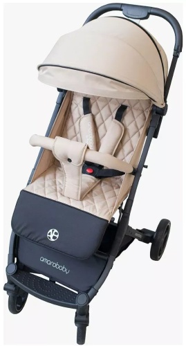 Коляска прогулочная Amarobaby 449030298, бежевый