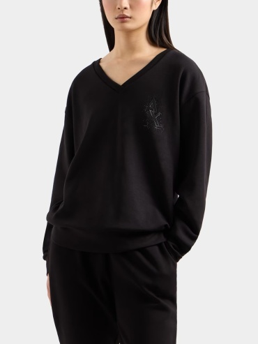 Свитшот Armani Exchange черный