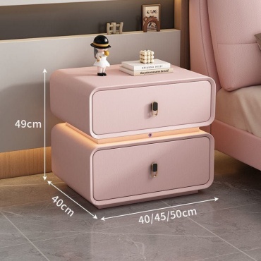 Тумба 30311102_920708938, 50x40x40 см, розовый