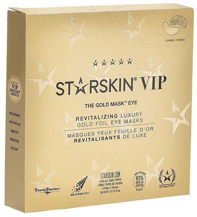 Маска для лица Starskin крем Маска для области вокруг глаз восстанавливающая 5*5 мл 5 мл