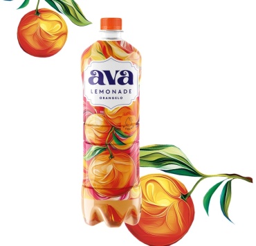 Напиток Ava Orangelo газированный 1 л