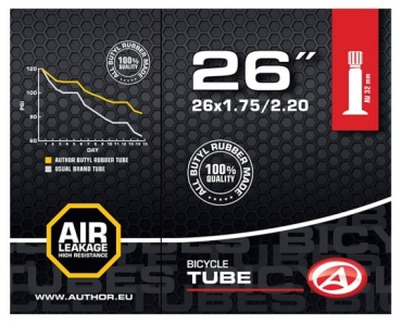 Author Tube AT-MTB-26" AV32 26X1.75/2.20/37 226 001/26X1.75/2.20