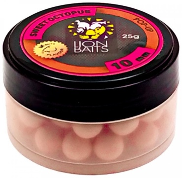 Lion Baits Бойлы Pop-Up 10мм 25гр LB-002919 Sweet Octopus 0.025 кг