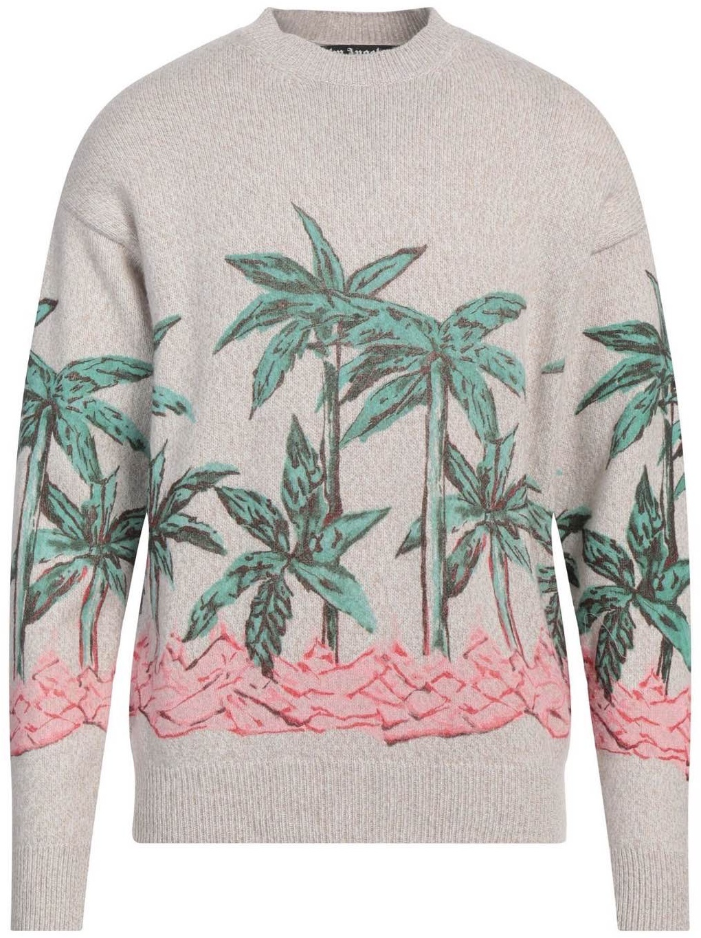Свитшот Palm Angels Да бежевый