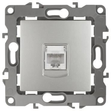 ЭРА встраиваемая 12-3107-03, компьютерный (RJ45),