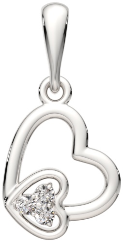 Подвеска Lucente Silver ZO-0440300.ZZ вес 0.7 г серебро, фианит