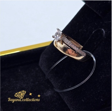 Diamond Exclusive Bayana.collections вес 2.43 г золото, фианит