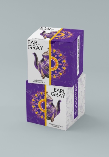 Чай Compass Earl Grey черный листовой 200 г
