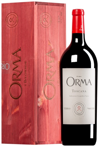 Вино Orma Toscana IGT, 2017 сухое белое 15% 1.5 л