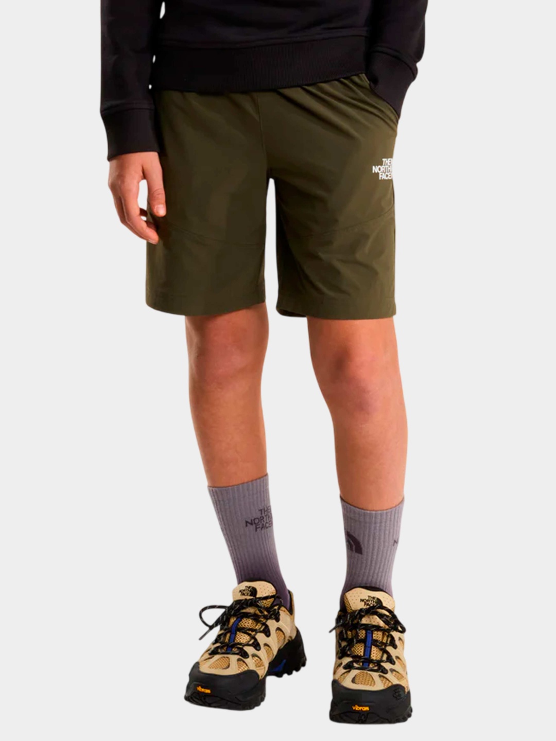 Спортивные шорты The North Face зеленый