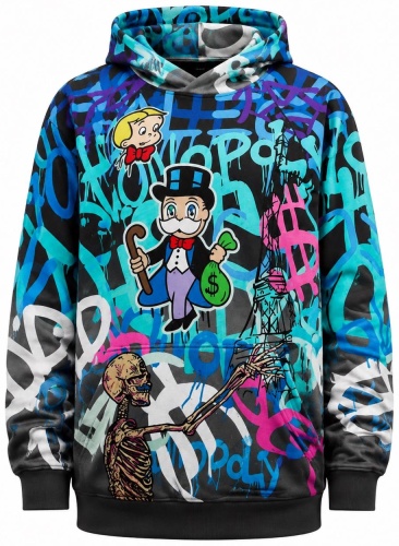 Худи Alec Monopoly art мультиколор