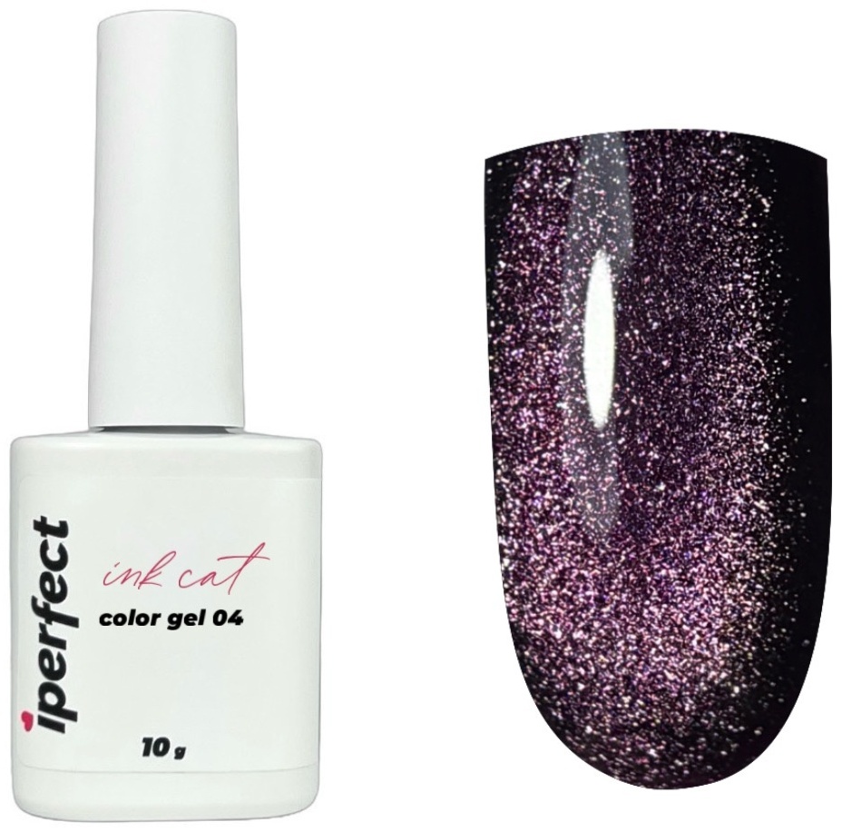 Iperfect гель-лак Ink cat color gel 04 камуфлирующее 10 мл