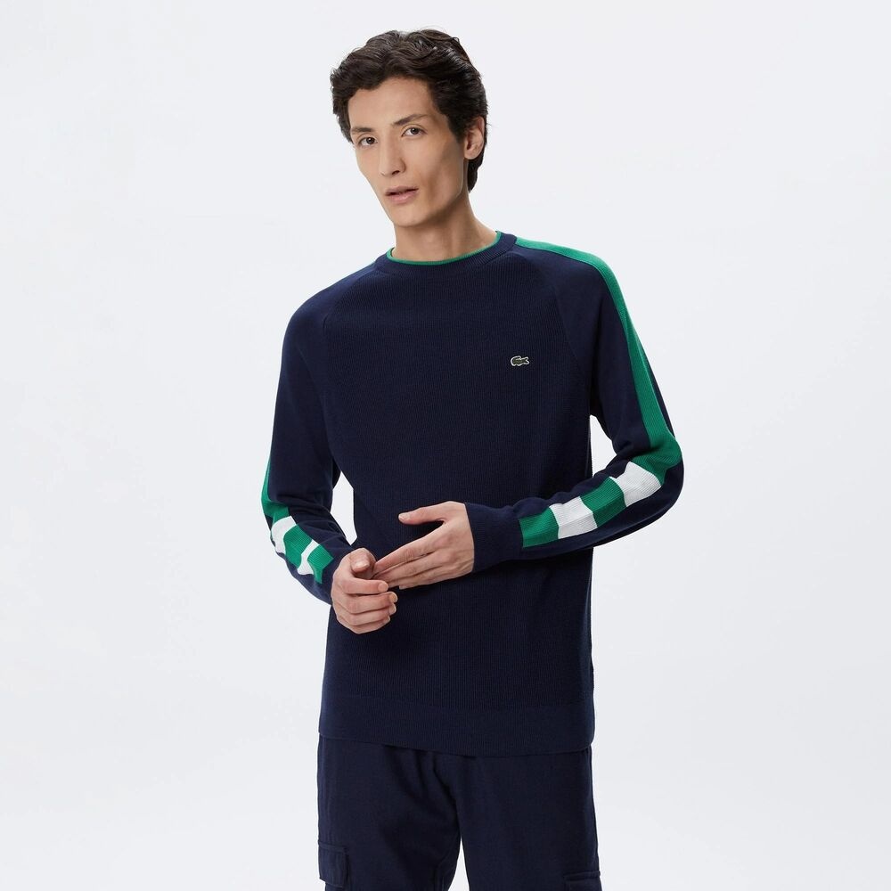 Свитшот LACOSTE темно-синий