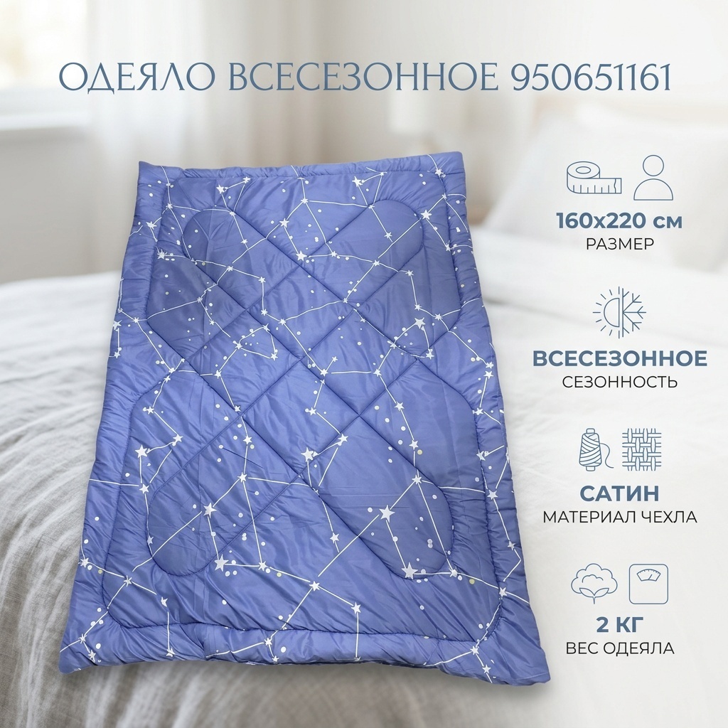 Одеяло 950651161 160x220 всесезонное