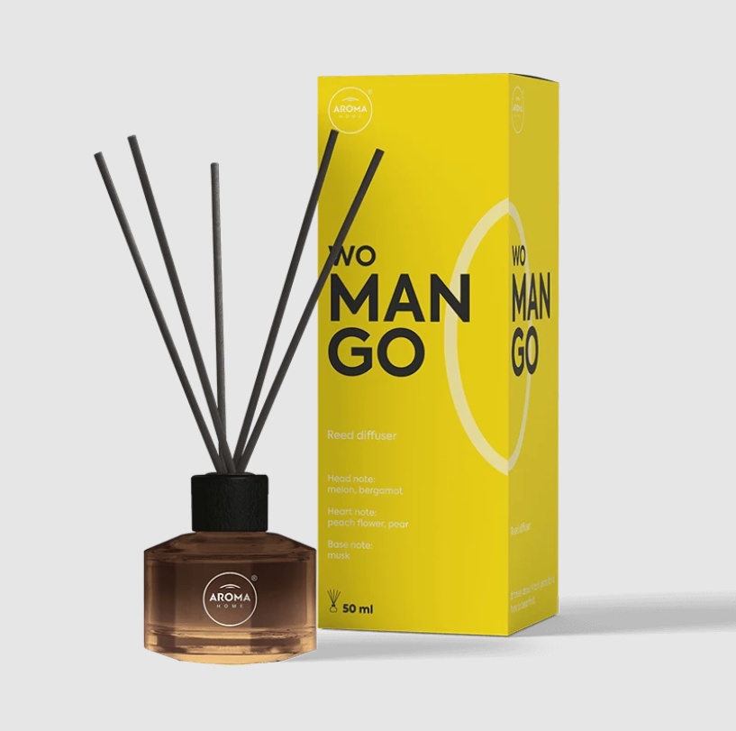 Диффузор с палочками Aroma Home Mango 50 мл