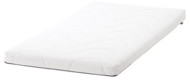 Детский матрас IKEA SKÖNAST 60x120x8 см, беспружинный, полиэстер