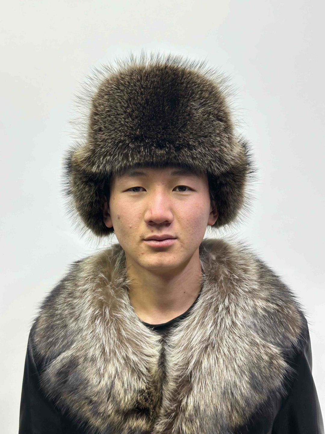 Ушанка размер универсальный, черный