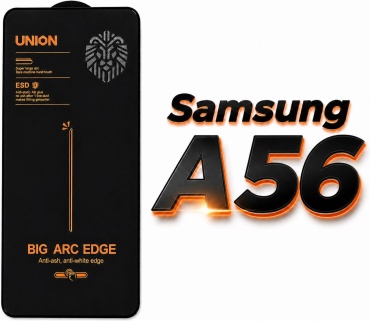 Стекло Union для Samsung Galaxy A56 56770 черный