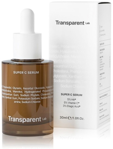 Transparent Lab сыворотка Super C serum для лица, для зоны декольте 30 мл