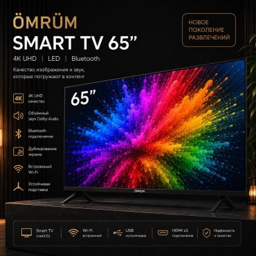 Ömrüm 65NY55 165 см черный