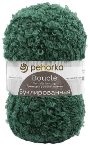 Моток Пехорский текстиль Буклированная 117 - Киви 220 м 200 г
