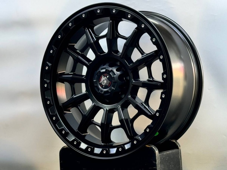Rainbow FUEL 200 9x20/6x139.7 D110.1 ET0 4 диска черный, серебристый