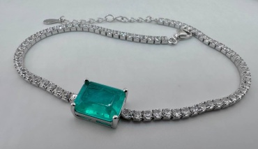 PRESTIGE JEWELRY 04-807-40033 длина 18 см, вес 5.12 г серебро, плетение отсутствует